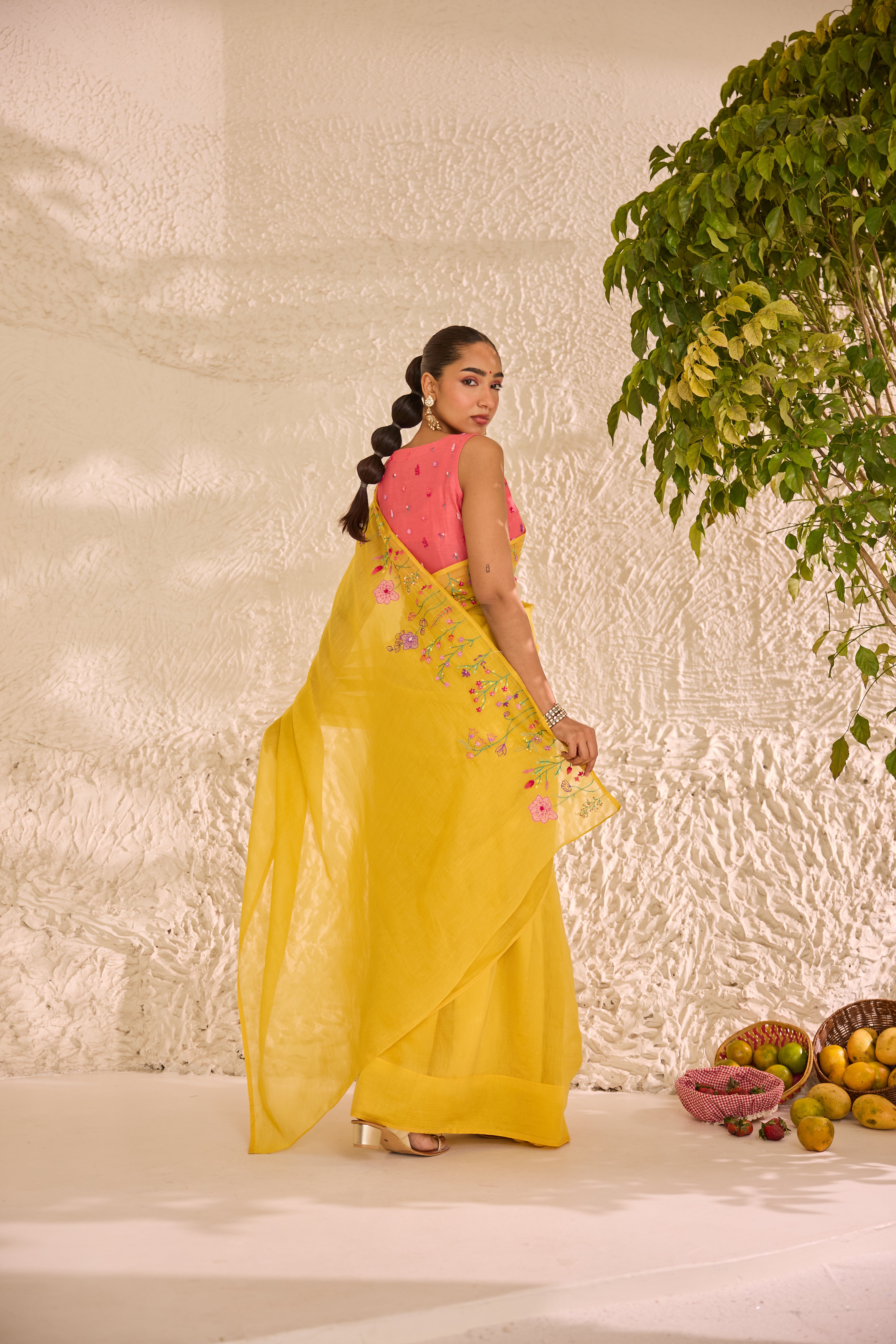 Nirali Chanderi Sari