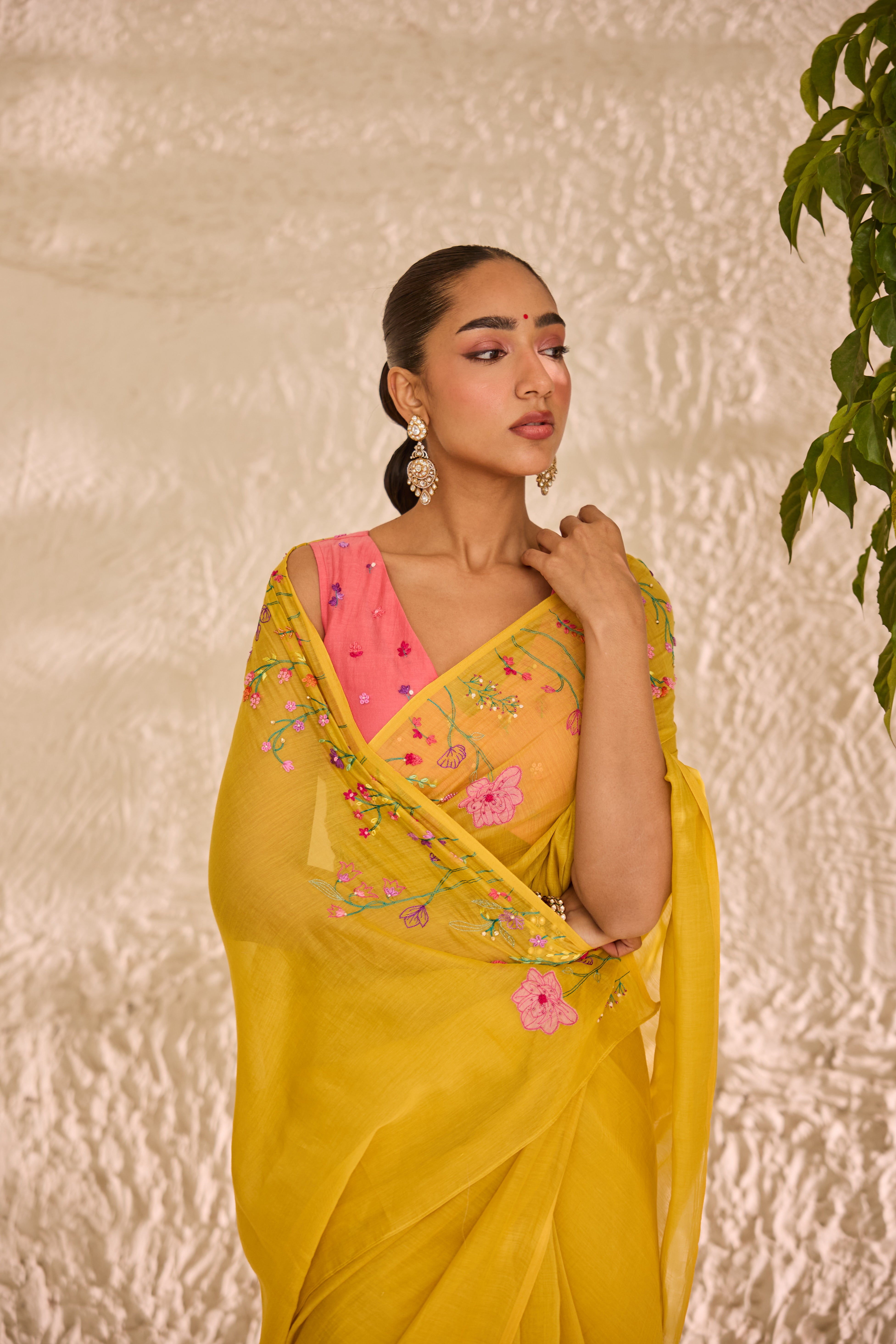 Nirali Chanderi Sari