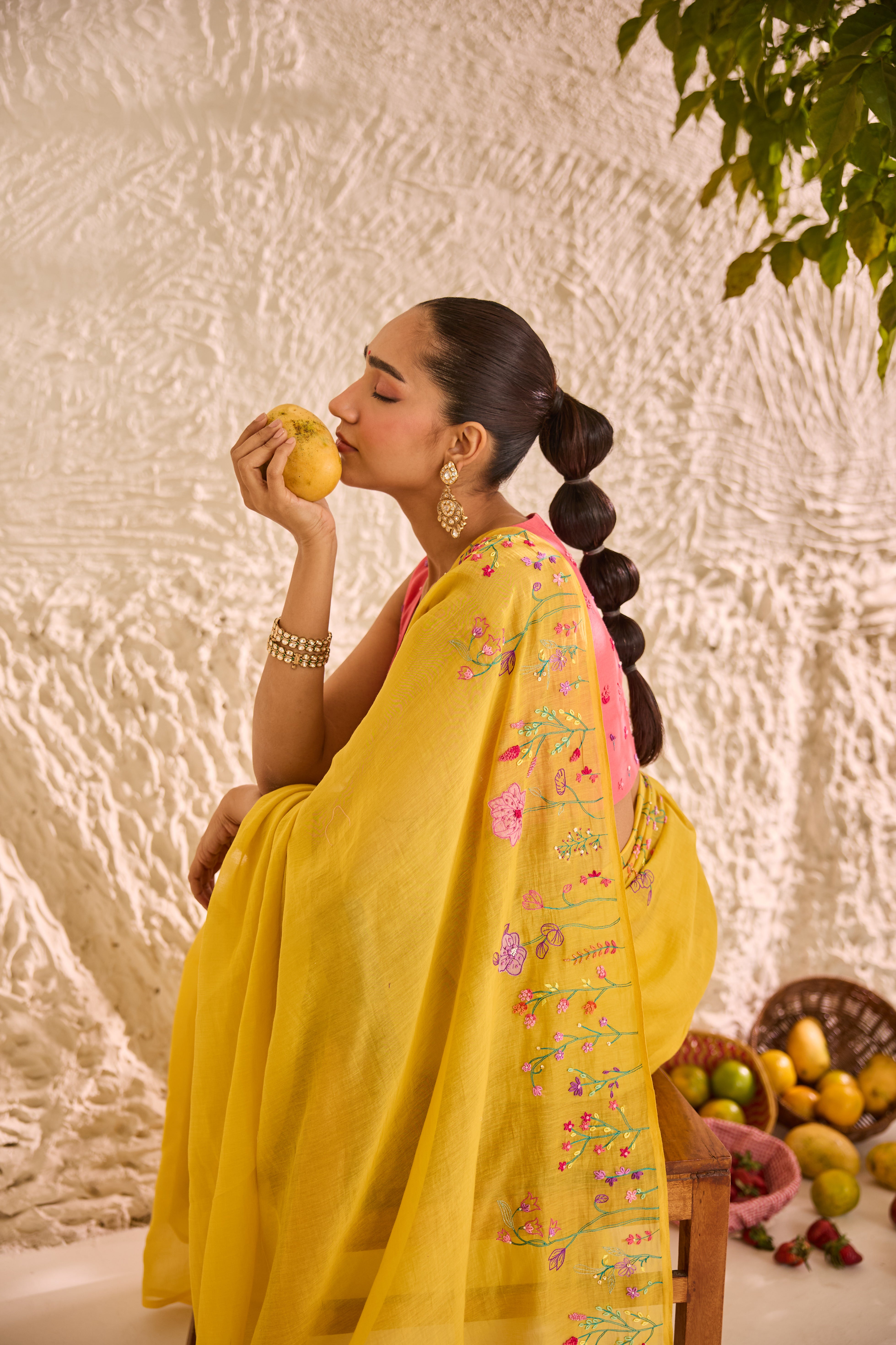 Nirali Chanderi Sari