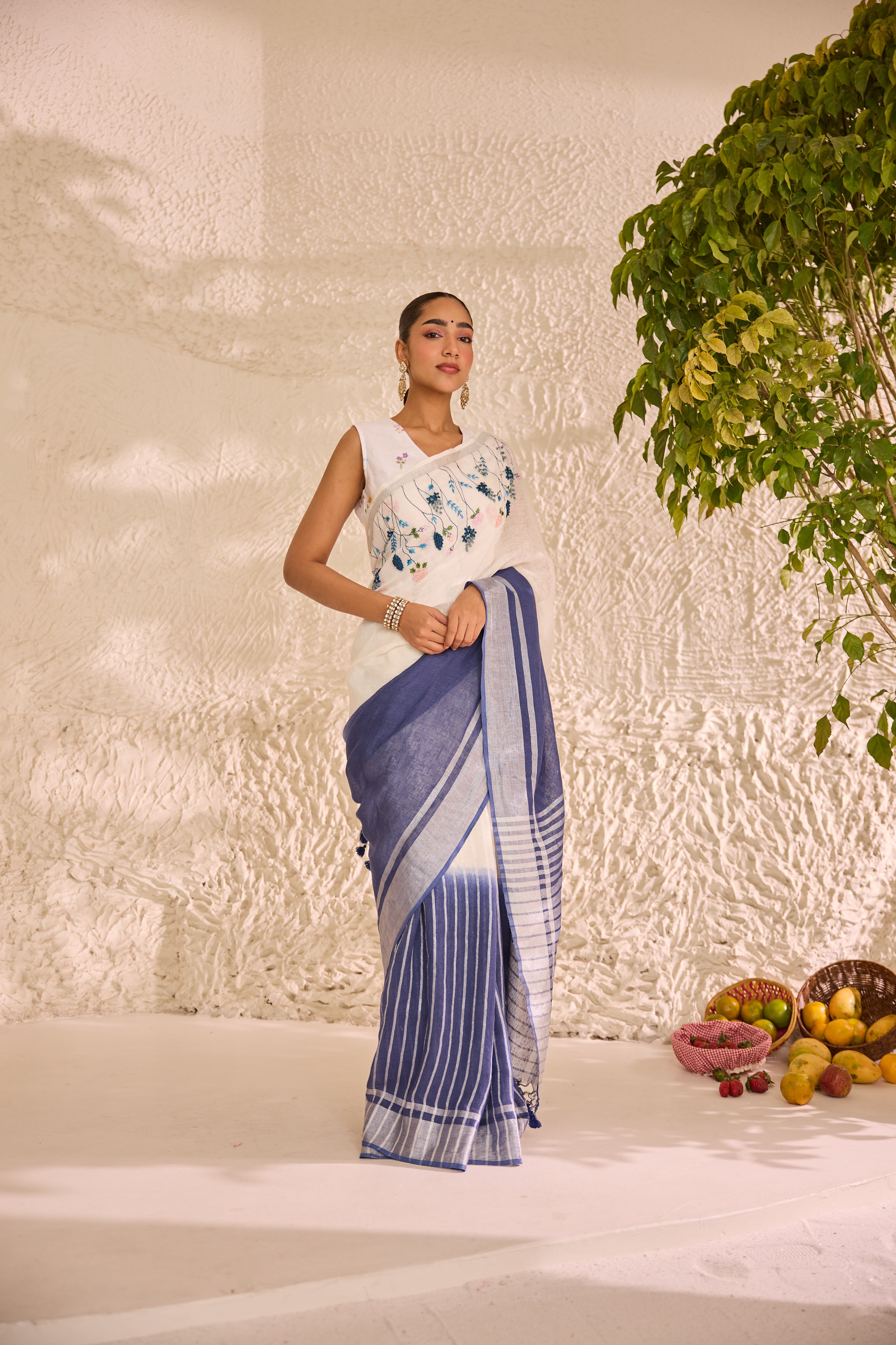 Sejal Linen Sari