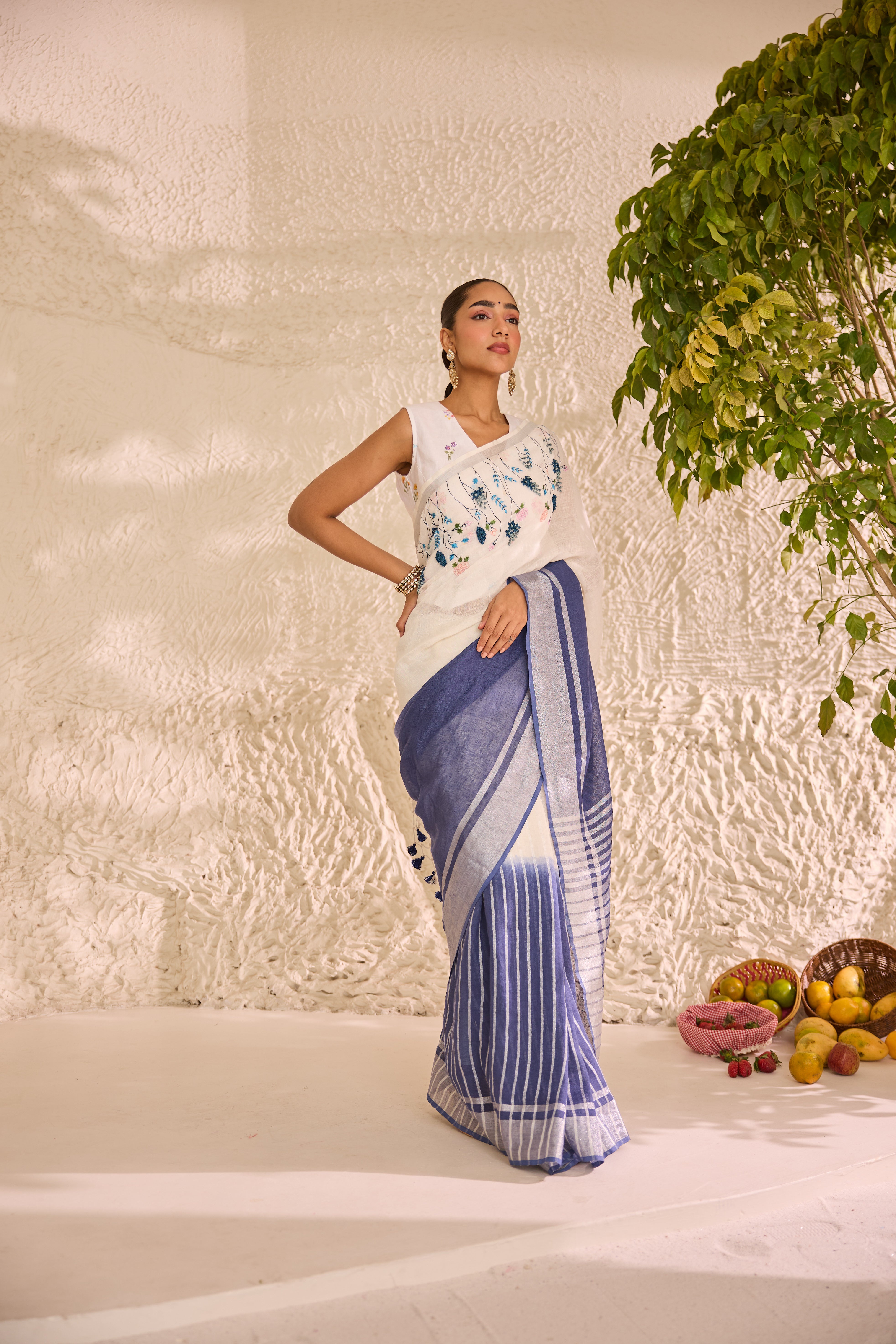 Sejal Linen Sari