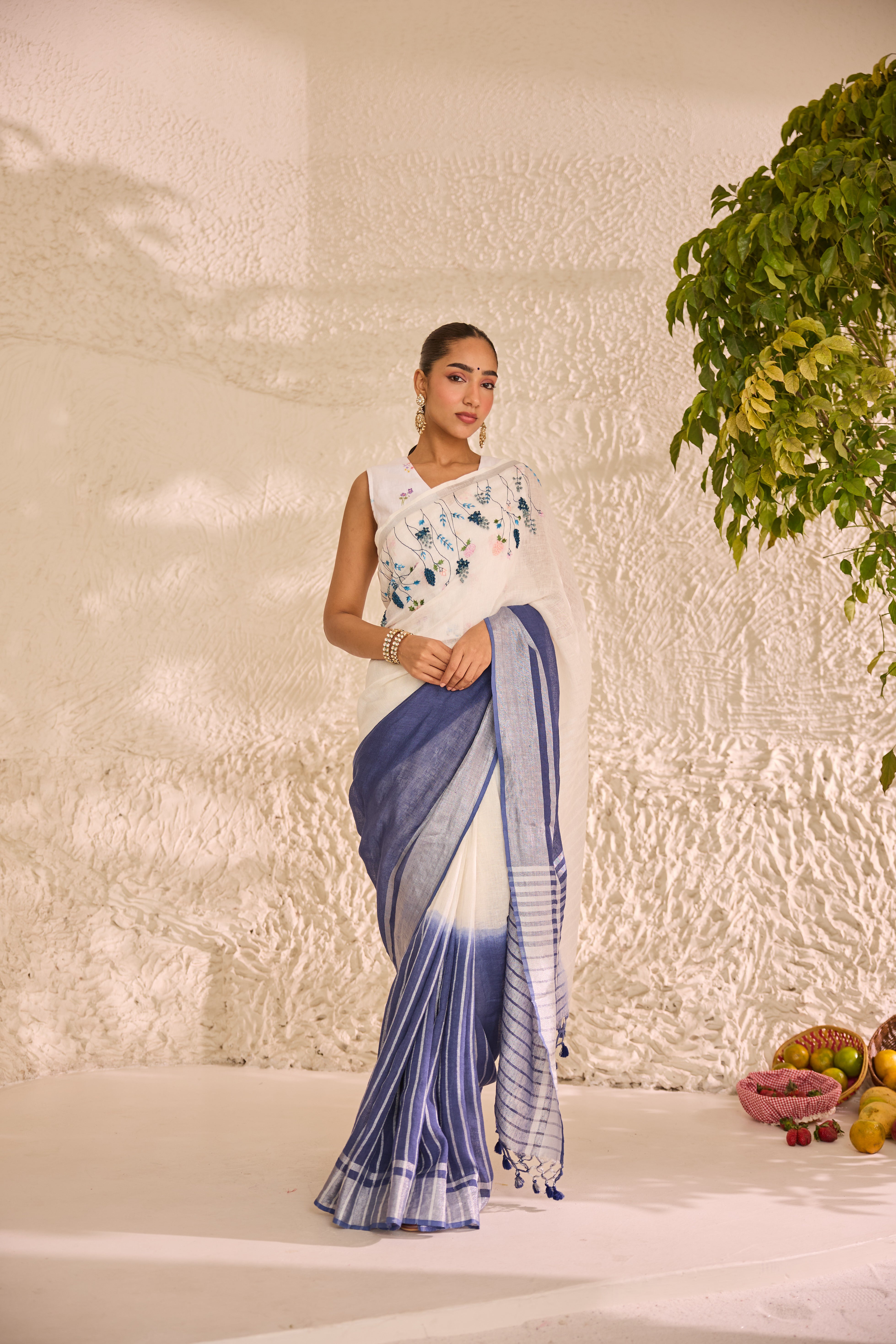 Sejal Linen Sari