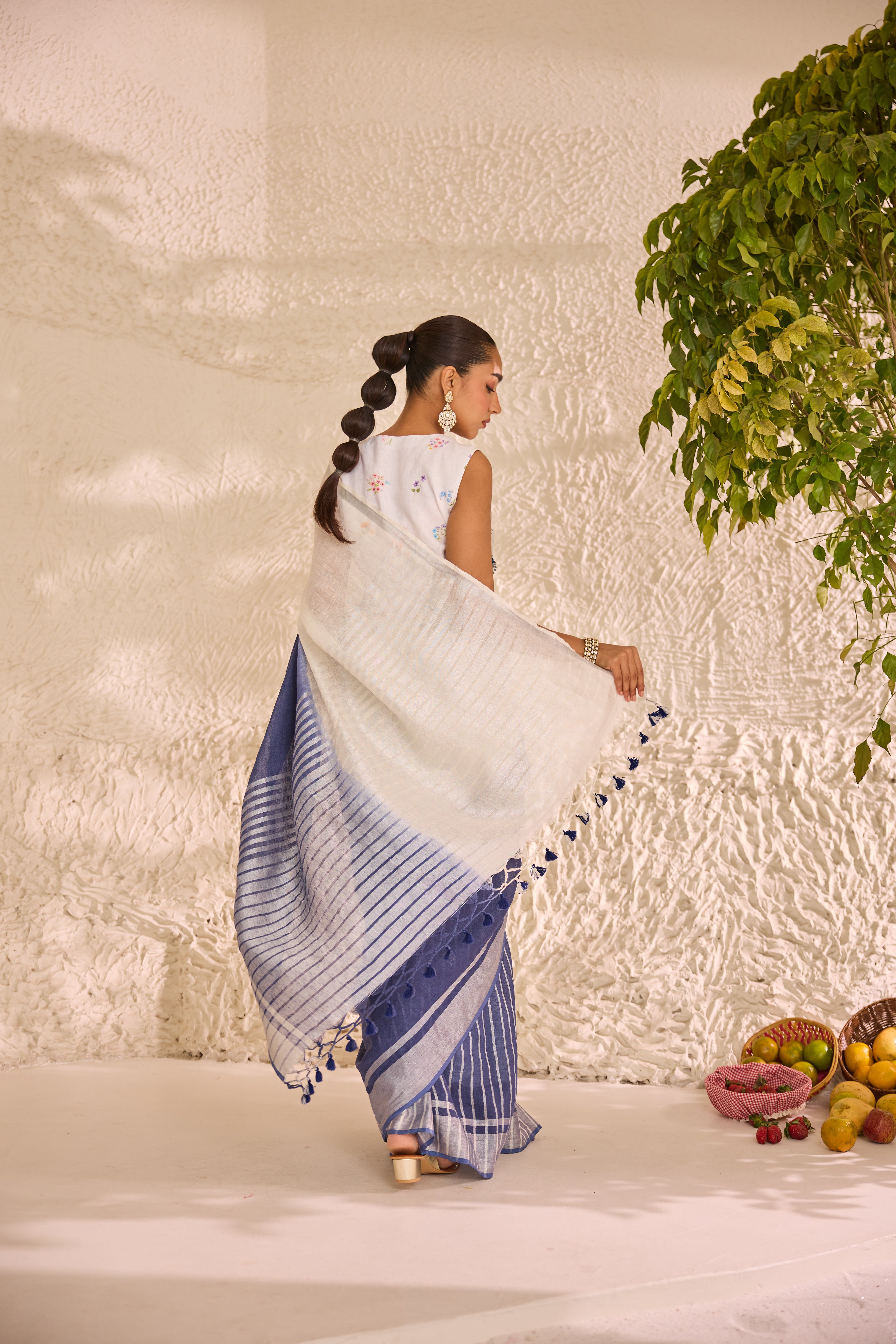 Sejal Linen Sari