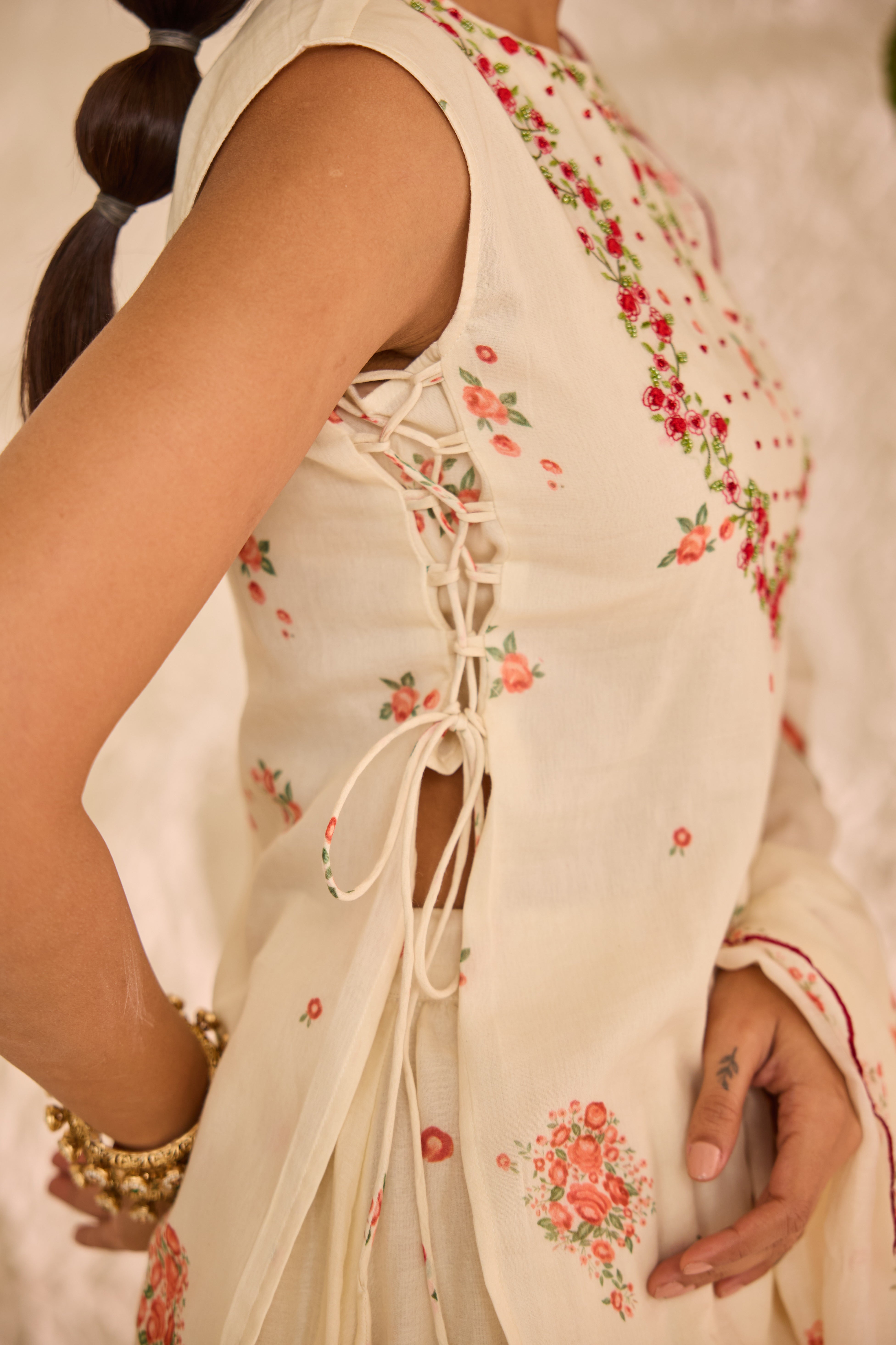 Abeera Chanderi Lehenga Set