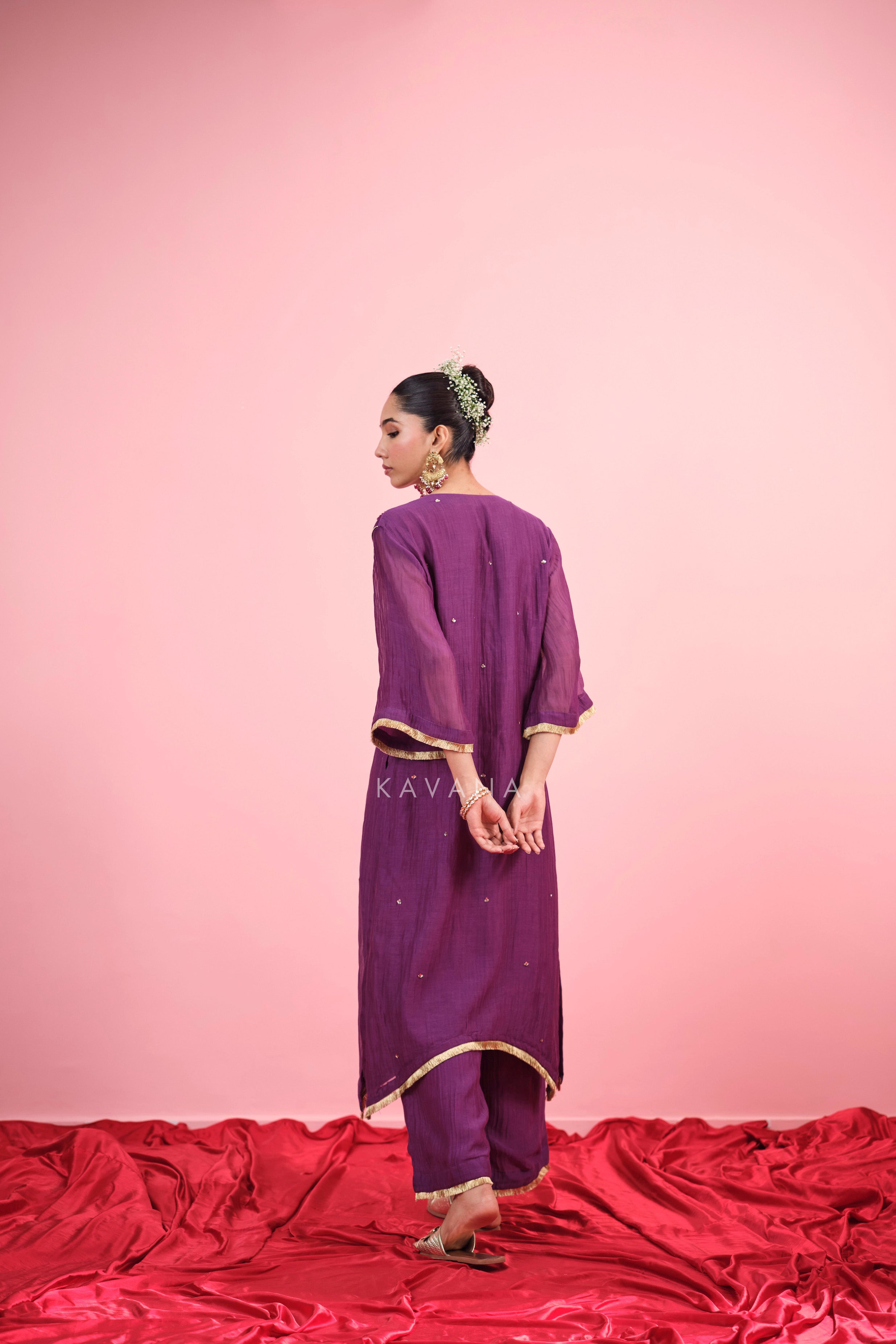 Raanjha Chanderi Kurta Set