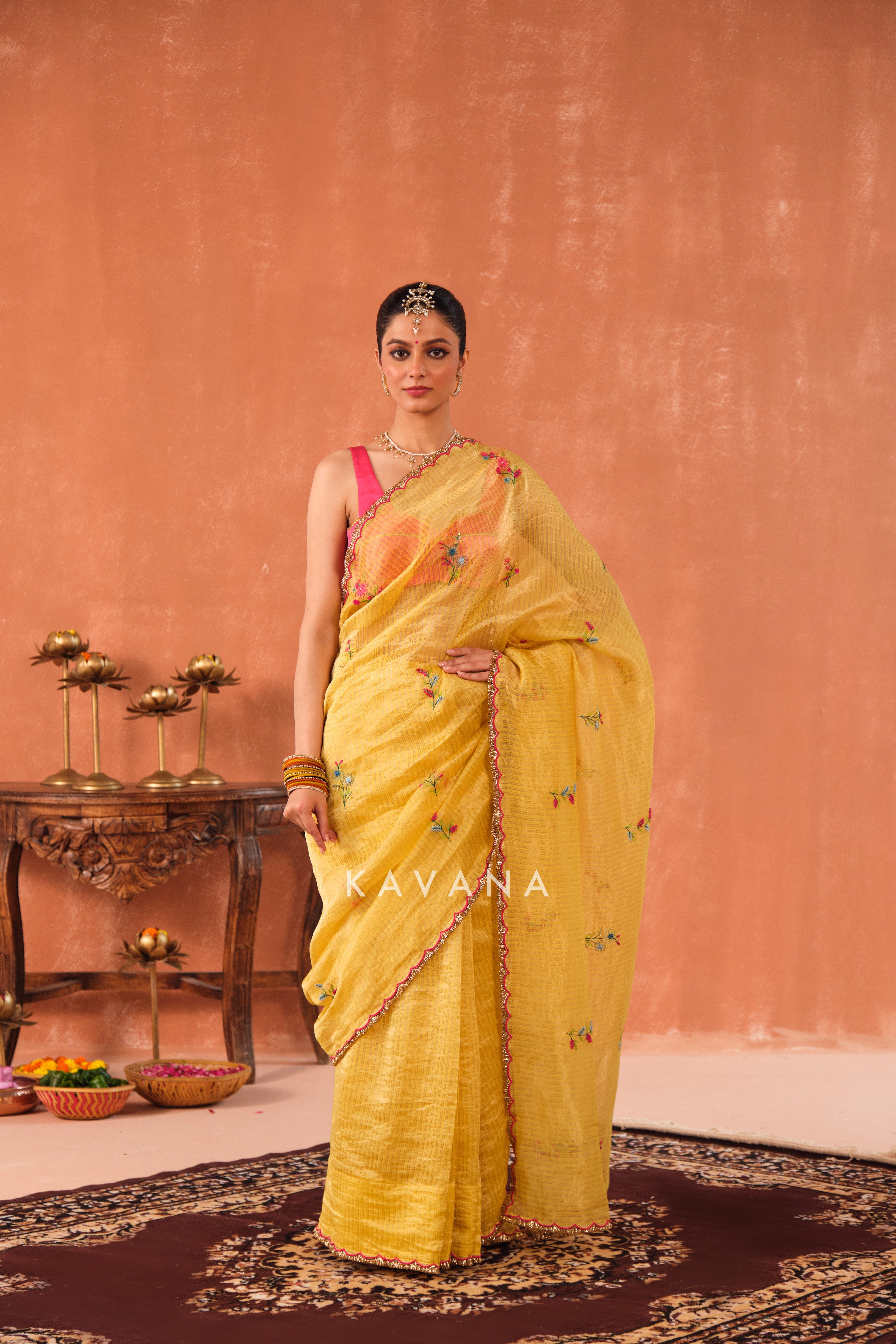 Patra Chanderi Sari