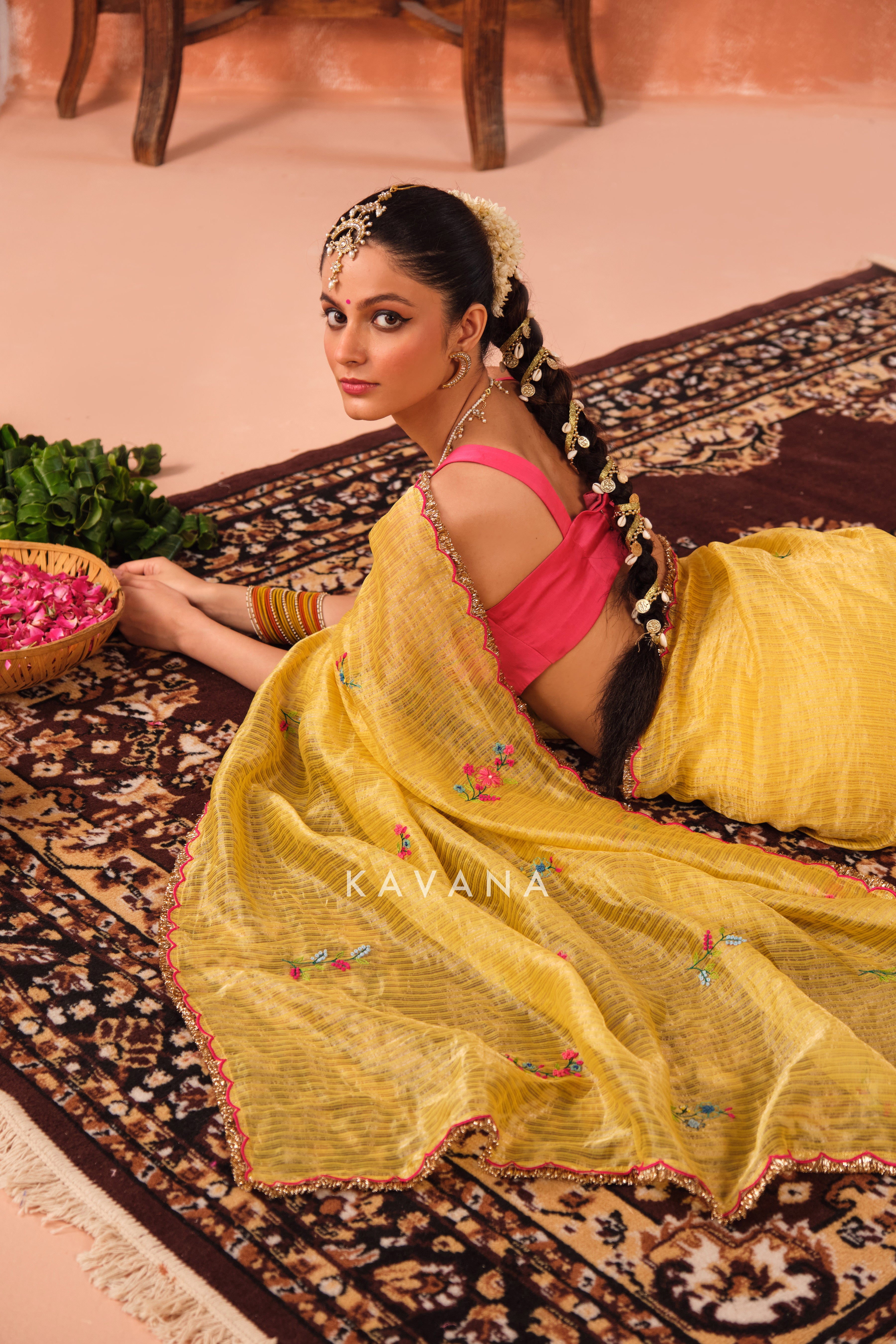 Patra Chanderi Sari