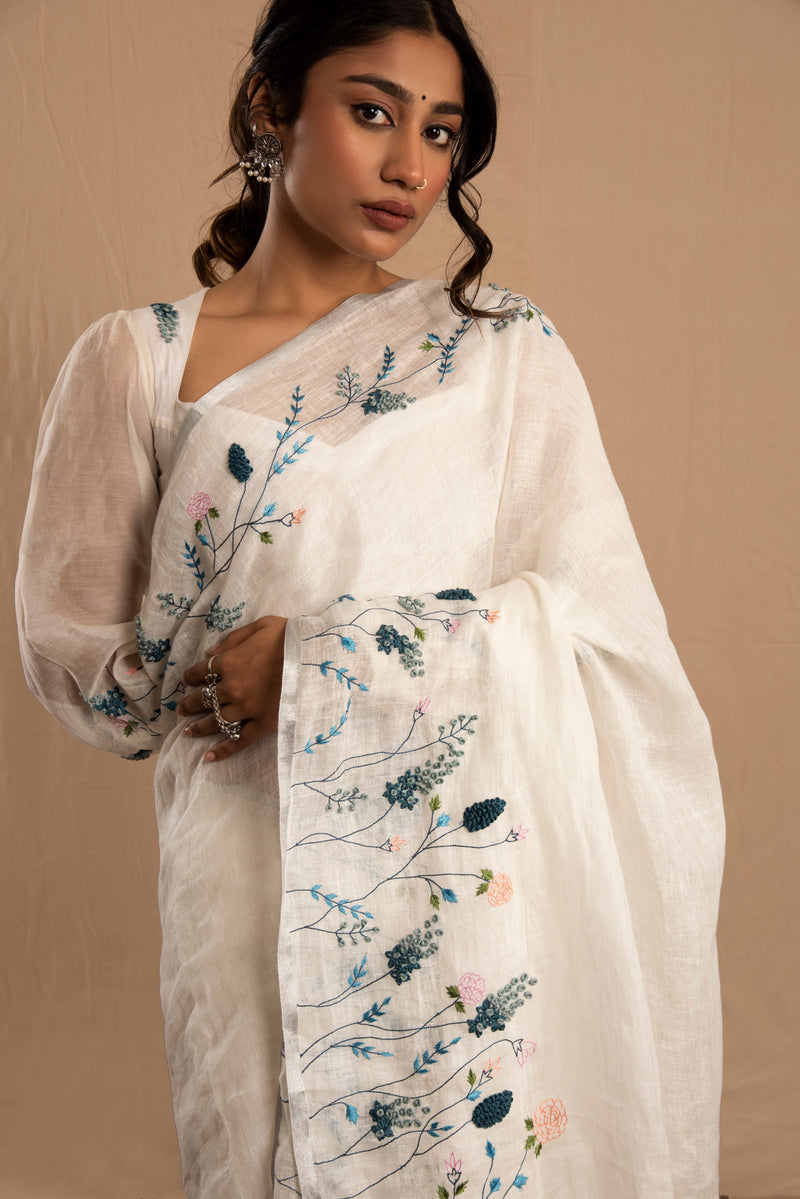 Fiza Linen Sari
