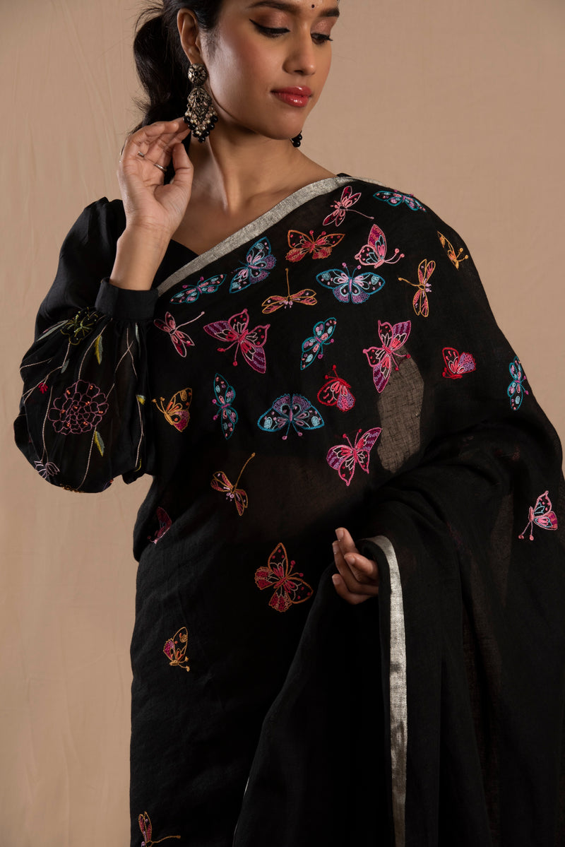 Titli Chanderi Blouse
