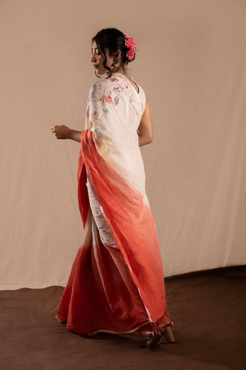 Dastaan Linen Sari