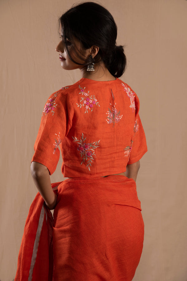 Silsila Linen Blouse